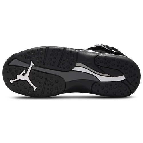 Boys' Preschool Retro 8 Black/Grey/Chrome - View 5