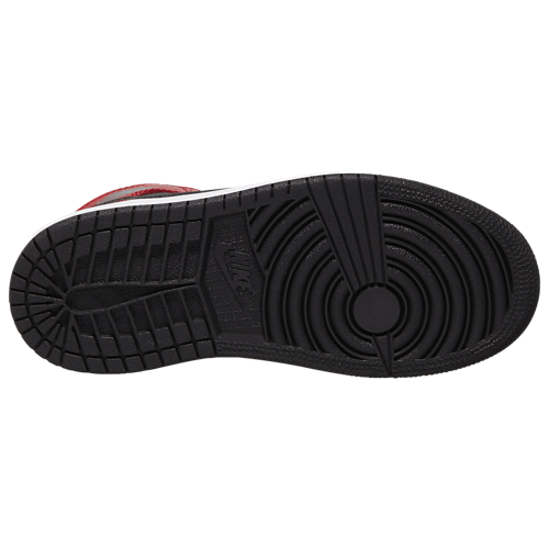 Boys' Preschool AJ 1 Mid Black/Gym Red/Black - View 9