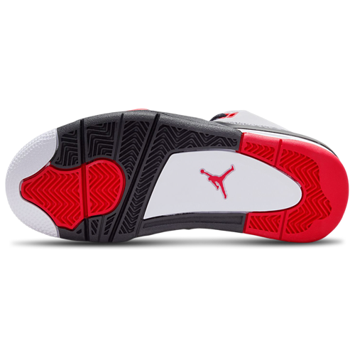 Boys' Grade School Son of Mars Low Grey/White/Red - View 5