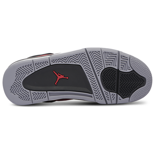 Boys' Grade School Retro 4 Red/White/Grey - View 5