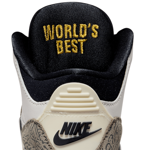 Boys' Preschool Retro 3 White/Black/Tan - View 9