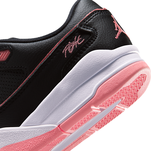 Boys' Grade School Flight Court Black/White/Pink Gaze - View 8