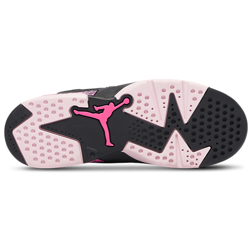 Girls' Preschool Retro 6 Low Black/Multi - View 5
