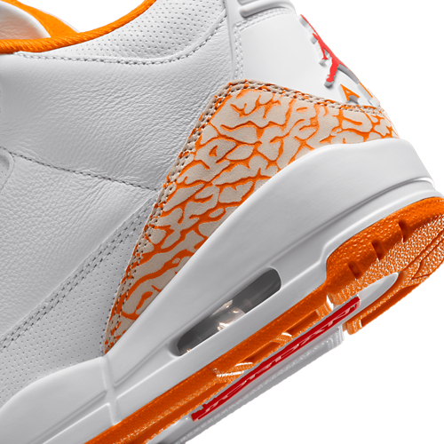 Retro 3 White/Orange - View 8
