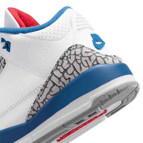 Boys' Preschool Retro 3 White/Red/Gray - View 8