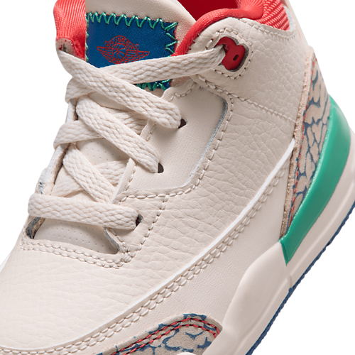 Boys' Toddler Retro 3 White/Red/Green - View 7