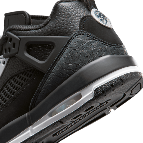 Boys' Grade School Spizike Low Anthracite/Black/White - View 8