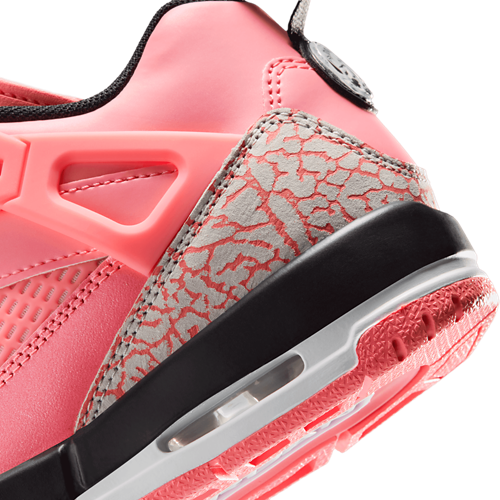 Boys' Grade School Spizike Low Pink Gaze/White/Black - View 8