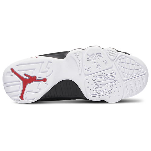 Boys' Grade School Retro 9 White/Black/Red - View 5