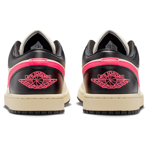 Women's AJ 1 Low Pale Ivory/Racer Pink - View 3