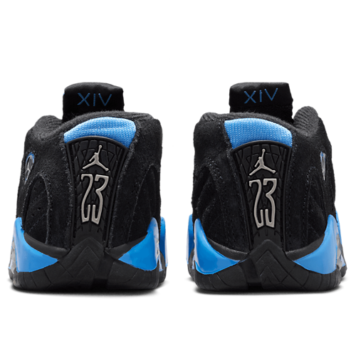 Boys' Toddler Retro 14 Black/University Blue/White - View 3