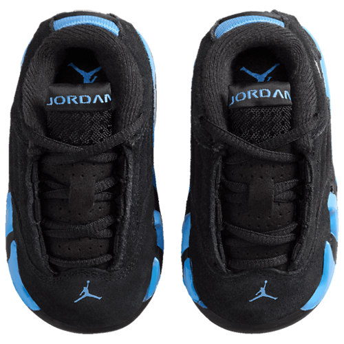 Boys' Toddler Retro 14 Black/University Blue/White - View 4
