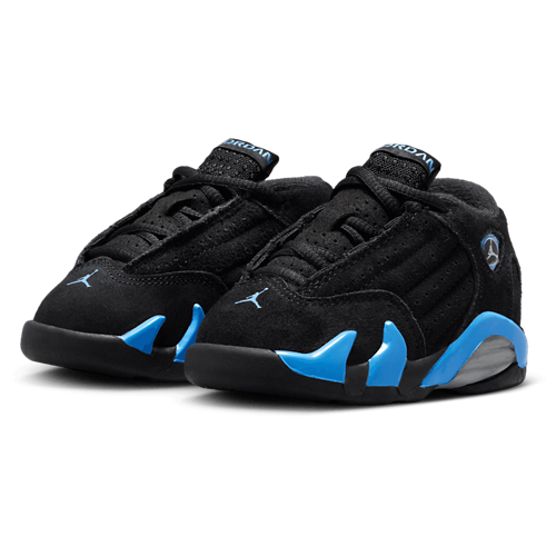 Boys' Toddler Retro 14 Black/University Blue/White - View 6