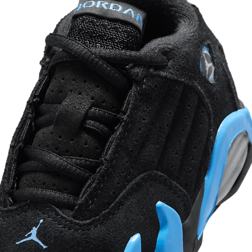 Boys' Toddler Retro 14 Black/University Blue/White - View 7