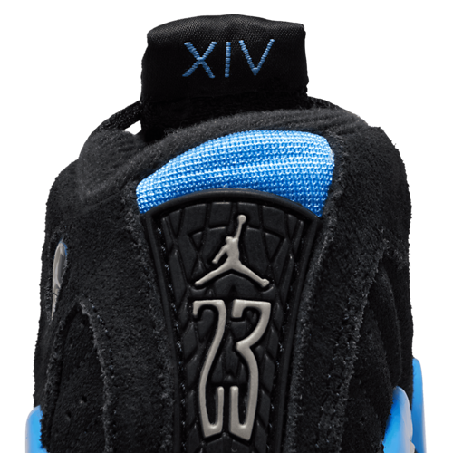Boys' Toddler Retro 14 Black/University Blue/White - View 8