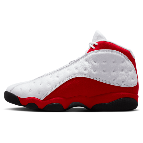 Men's Retro 13 White/Black/True Red - View 2