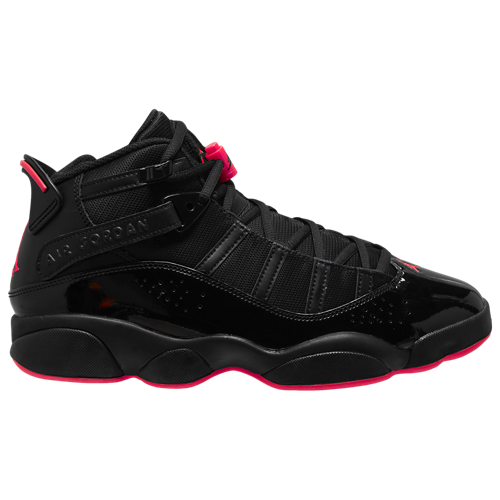Men's 6 Rings Black/Black/Red - View 1