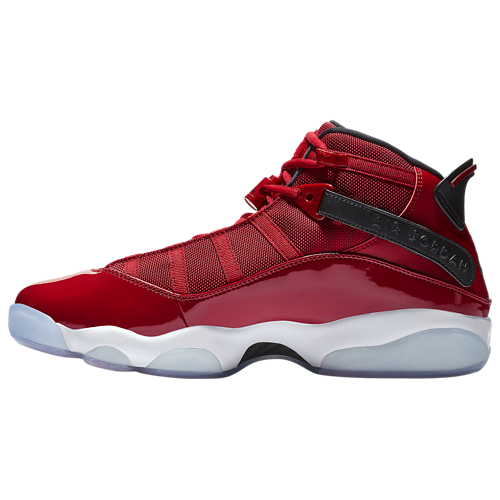 Men's 6 Rings Black/White/Gym Red - View 2