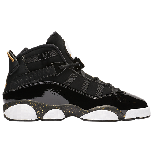 Boys' Grade School 6 Rings Black/White/Metallic Gold - View 1