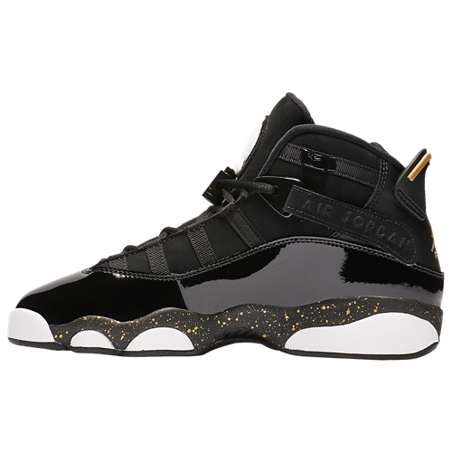 Boys' Grade School 6 Rings Black/White/Metallic Gold - View 2