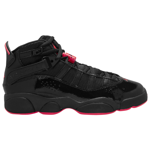 Boys' Grade School 6 Rings Black/Red - View 1