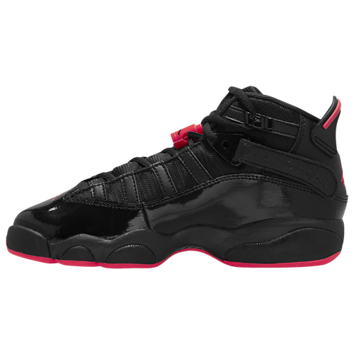 Boys' Grade School 6 Rings Black/Red - View 2