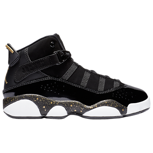 Boys' Preschool 6 Rings Black/Metallic Gold/White - View 1