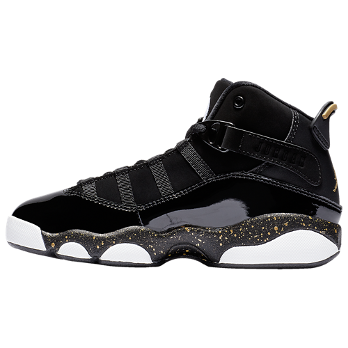 Boys' Preschool 6 Rings Black/Metallic Gold/White - View 2
