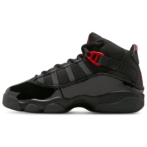 Boys' Preschool 6 Rings Black/Fire Red/Anthracite - View 2