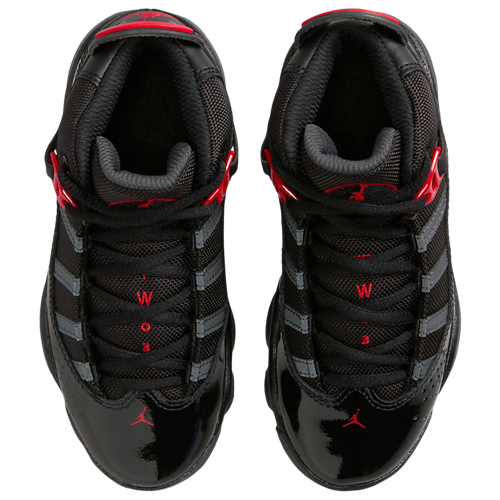 Boys' Preschool 6 Rings Black/Fire Red/Anthracite - View 4