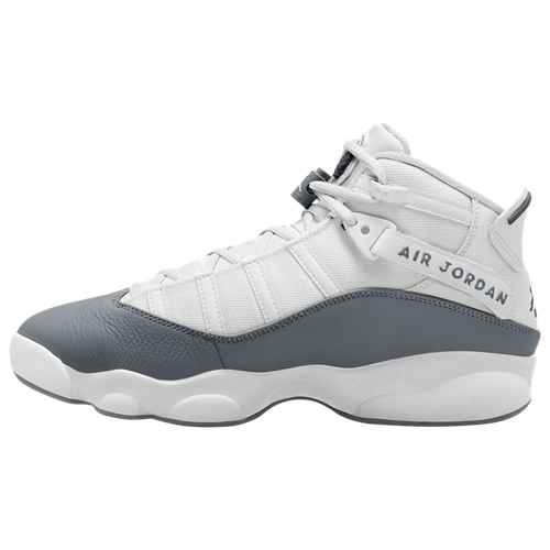 Men's 6 Rings White/White/Cool Grey - View 3