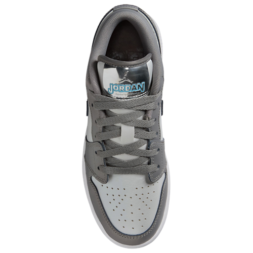 Boys' Grade School 1 Low SE UNI Gray/Silver - View 3
