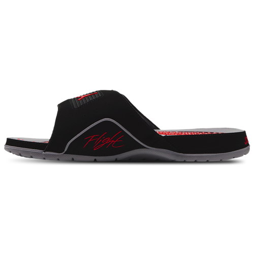 Men's Retro 4 Hydro Black/Red/Grey - View 2