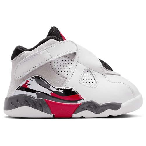 Girls' Toddler Retro 8 White/Black/True Red - View 1