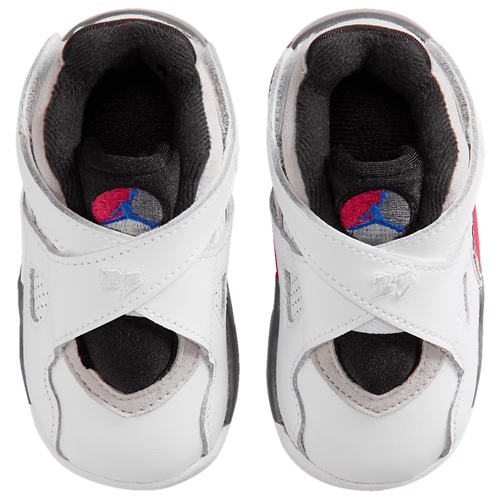 Girls' Toddler Retro 8 White/Black/True Red - View 4