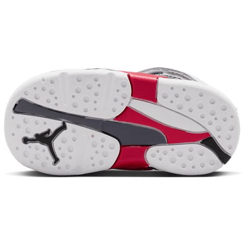 Girls' Toddler Retro 8 White/Black/True Red - View 5