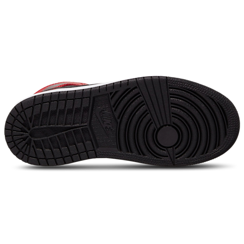 Boys' Preschool AJ 1 Mid Black/Gym Red/Black - View 6