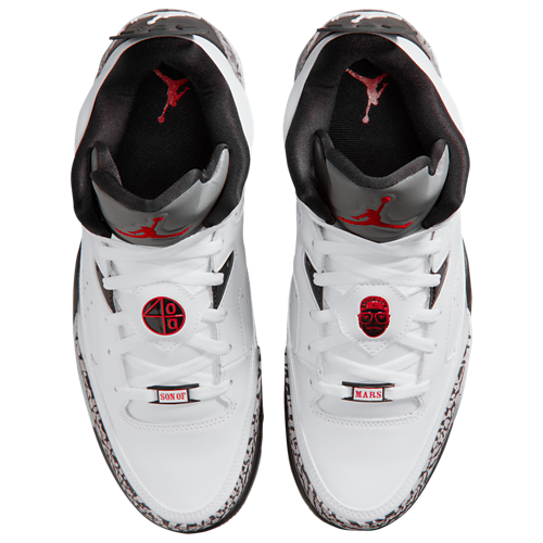 Men's Son of Mars Low White/Gym Red/Black - View 4