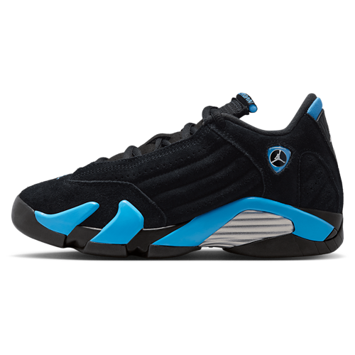 Men's Retro 14 Black/White/University Blue - View 2