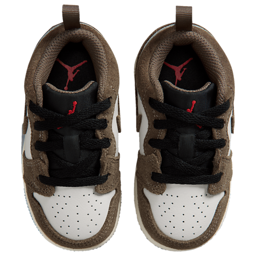 Boys' Toddler AJ 1 Low Alt Brown/Black/White - View 4