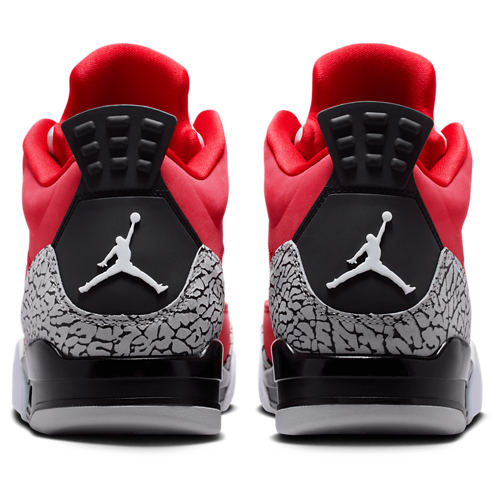 Men's Son of Mars Low Fire Red/Black/Grey Mist - View 3