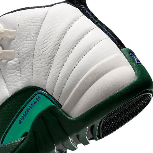 Boys' Grade School Retro 12 Purple/White/Green - View 8