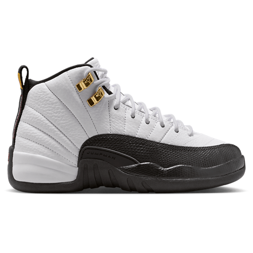 Boys' Grade School Retro 12 White/Taxi/Black - View 1