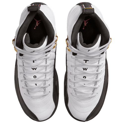 Boys' Grade School Retro 12 White/Taxi/Black - View 4