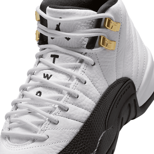 Boys' Grade School Retro 12 White/Taxi/Black - View 7