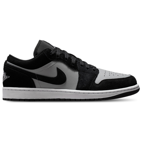 AJ 1 Low Black/Lt Smoke Gray/White - View 1