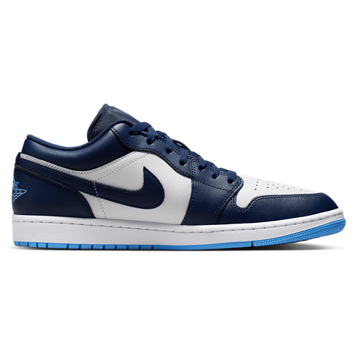 AJ 1 Low Midnight Navy/White/Univ Blue - View 1
