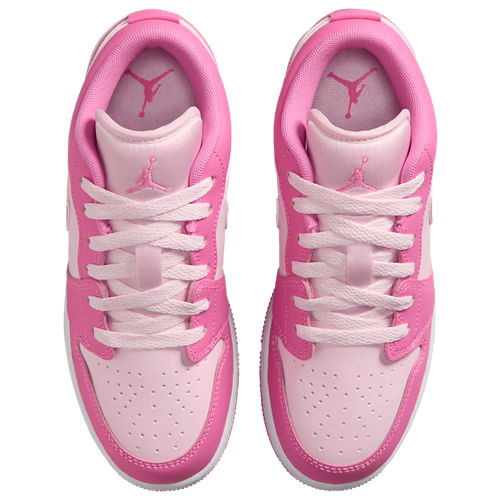 Boys' Grade School Retro 1 Low White/Pink - View 4