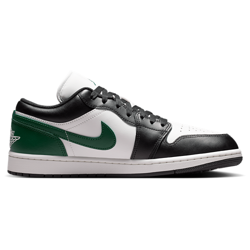 AJ 1 Low Summit White/Black/Gorge Green - View 1