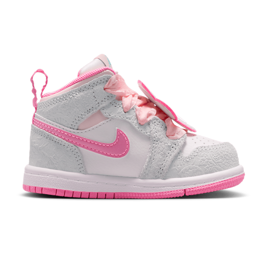 Girls' Toddler 1 Mid SE Vast Grey/Pink Glow/Sail - View 1